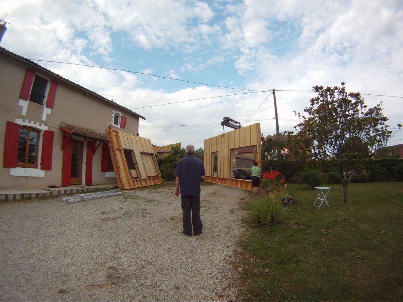 Surélévation à Château-Larcher (86)